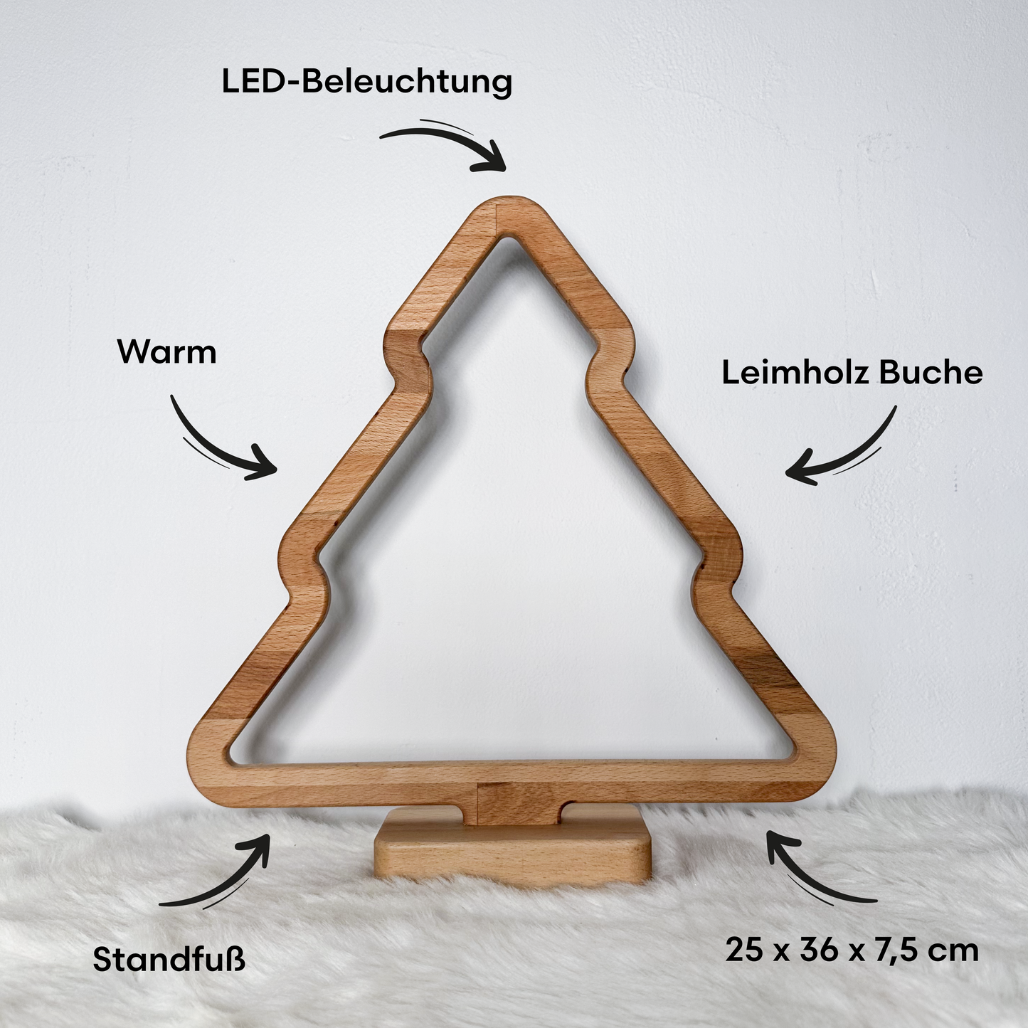 LED-Weihnachtsbaum Nordwyn